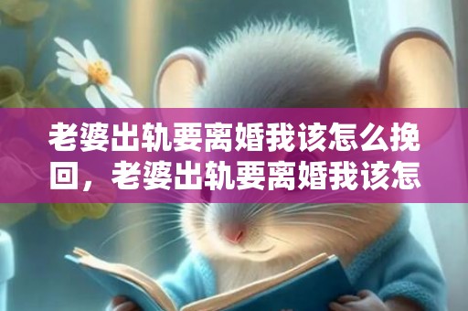 老婆出轨要离婚我该怎么挽回，老婆出轨要离婚我该怎么办