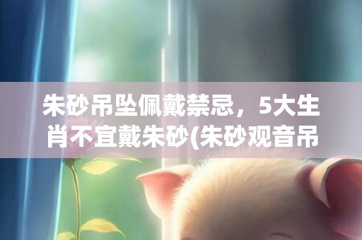 朱砂吊坠佩戴禁忌，5大生肖不宜戴朱砂(朱砂观音吊坠佩戴禁忌)
