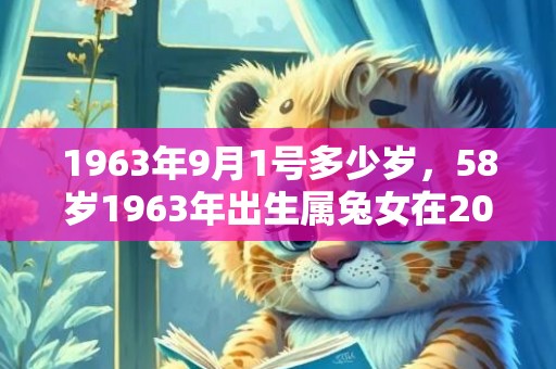 1963年9月1号多少岁，58岁1963年出生属兔女在2021年上半年运势好不好