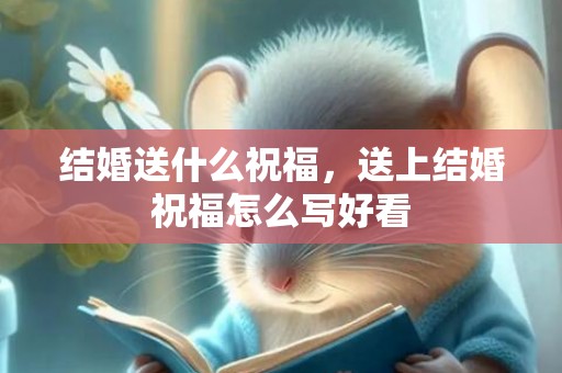 结婚送什么祝福，送上结婚祝福怎么写好看