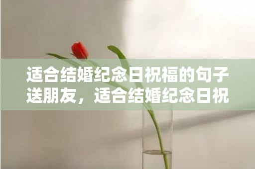 适合结婚纪念日祝福的句子送朋友，适合结婚纪念日祝福的句子送朋友生日文案短句