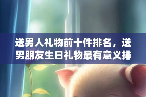 送男人礼物前十件排名，送男朋友生日礼物最有意义排行榜(送男人礼物前十件排名经济实惠)