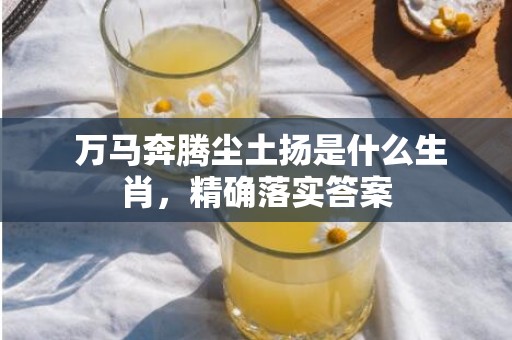  万马奔腾尘土扬是什么生肖，精确落实答案