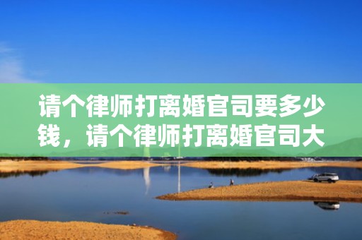 请个律师打离婚官司要多少钱，请个律师打离婚官司大概要多少钱费用