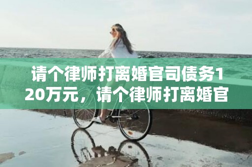 请个律师打离婚官司债务120万元，请个律师打离婚官司大概多少钱