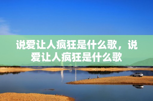 说爱让人疯狂是什么歌，说爱让人疯狂是什么歌