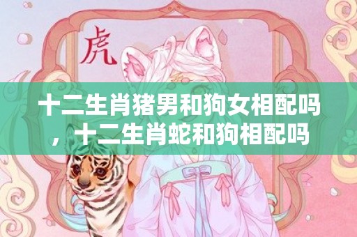 十二生肖猪男和狗女相配吗，十二生肖蛇和狗相配吗