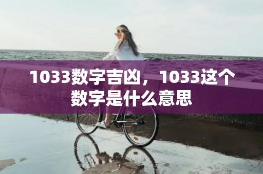 1033数字吉凶，1033这个数字是什么意思