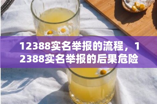 12388实名举报的流程，12388实名举报的后果危险