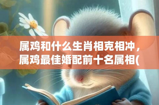 属鸡和什么生肖相克相冲，属鸡最佳婚配前十名属相(属鸡和什么生肖相克)