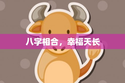 八字相合，幸福天长