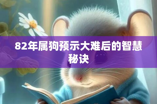 82年属狗预示大难后的智慧秘诀