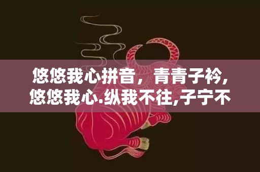 悠悠我心拼音，青青子衿,悠悠我心.纵我不往,子宁不嗣音出自