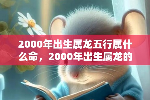 2000年出生属龙五行属什么命，2000年出生属龙的2021年桃花多不多 21岁今年运势