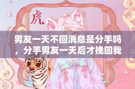 男友一天不回消息是分手吗，分手男友一天后才挽回我（男生提分手一天后又求复合）