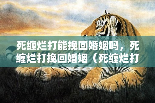 死缠烂打能挽回婚姻吗，死缠烂打挽回婚姻（死缠烂打挽回婚姻了）