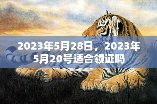 2023年5月28日，2023年5月20号适合领证吗