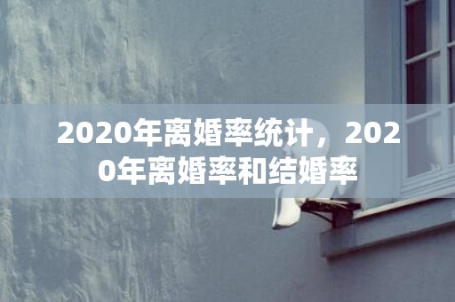 2020年离婚率统计，2020年离婚率和结婚率