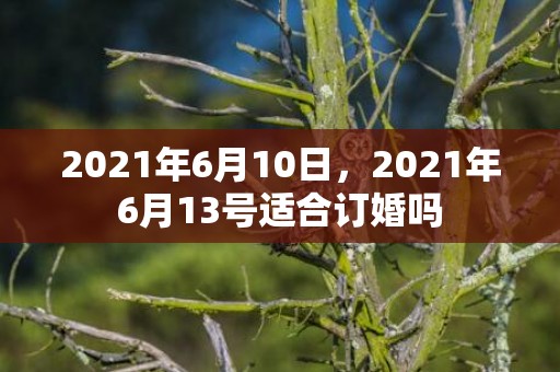 2021年6月10日，2021年6月13号适合订婚吗