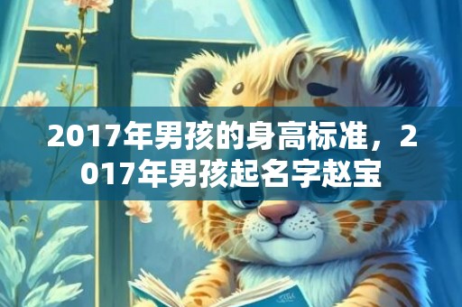 2017年男孩的身高标准，2017年男孩起名字赵宝