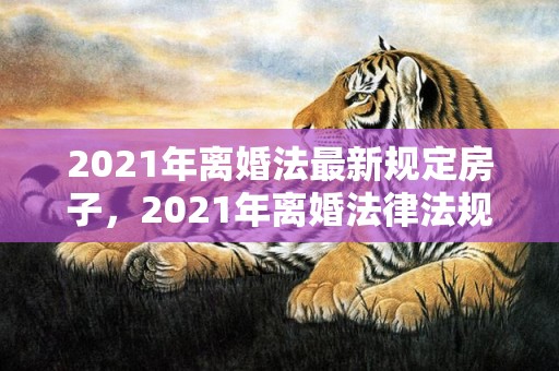 2021年离婚法最新规定房子，2021年离婚法律法规规定