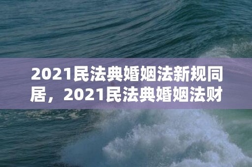 2021民法典婚姻法新规同居，2021民法典婚姻法财产分割