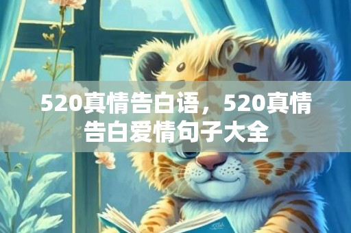 520真情告白语，520真情告白爱情句子大全
