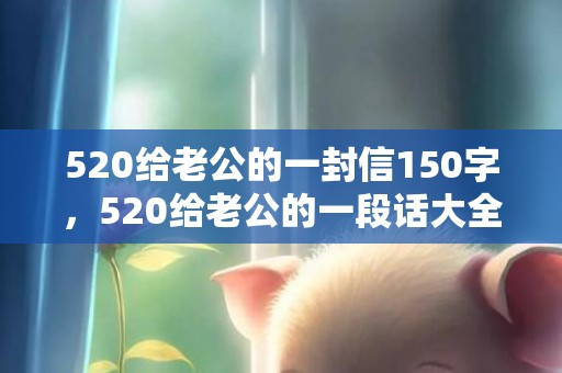 520给老公的一封信150字，520给老公的一段话大全