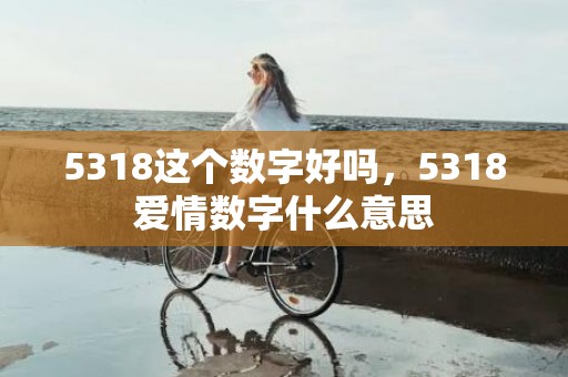 5318这个数字好吗，5318爱情数字什么意思