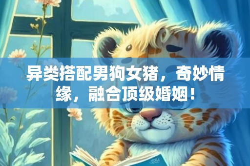 异类搭配男狗女猪，奇妙情缘，融合顶级婚姻！