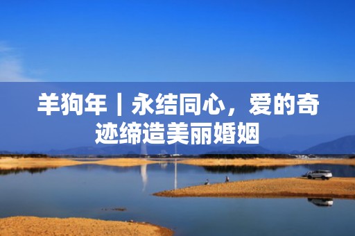 羊狗年｜永结同心，爱的奇迹缔造美丽婚姻