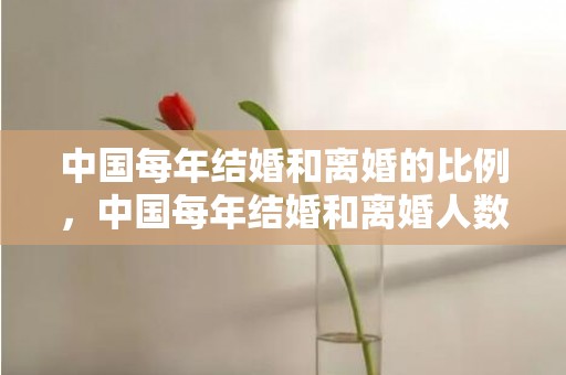 中国每年结婚和离婚的比例，中国每年结婚和离婚人数