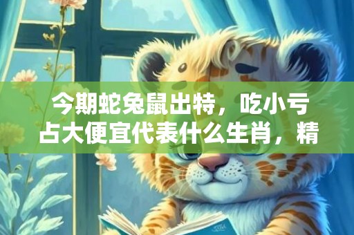  今期蛇兔鼠出特，吃小亏占大便宜代表什么生肖，精准已答落实