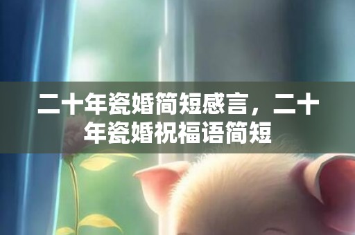 二十年瓷婚简短感言，二十年瓷婚祝福语简短
