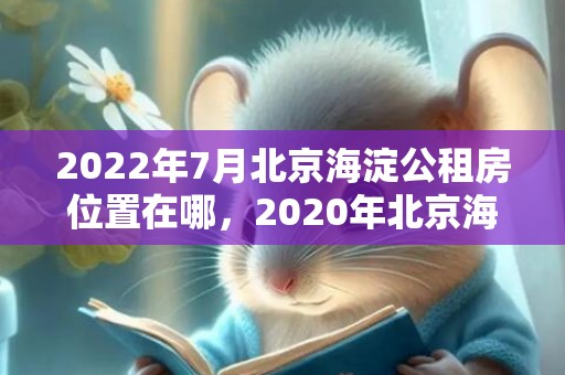 2022年7月北京海淀公租房位置在哪，2020年北京海淀公租房最