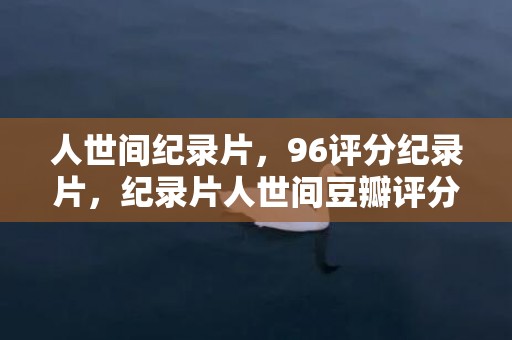 人世间纪录片，96评分纪录片，纪录片人世间豆瓣评分