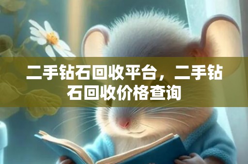 二手钻石回收平台，二手钻石回收价格查询