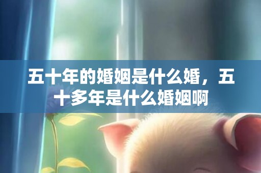 五十年的婚姻是什么婚，五十多年是什么婚姻啊