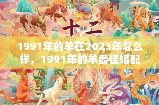 1991年的羊在2023年怎么样，1991年的羊最佳婚配,最佳结婚年龄