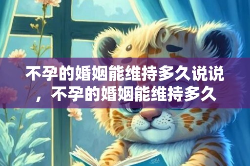不孕的婚姻能维持多久说说，不孕的婚姻能维持多久