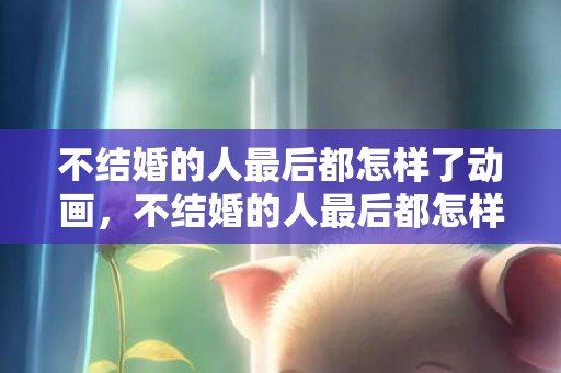 不结婚的人最后都怎样了动画，不结婚的人最后都怎样了