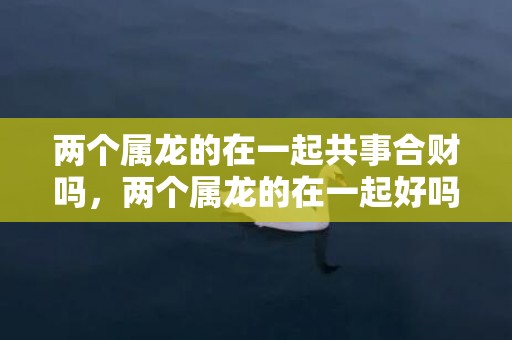 两个属龙的在一起共事合财吗，两个属龙的在一起好吗