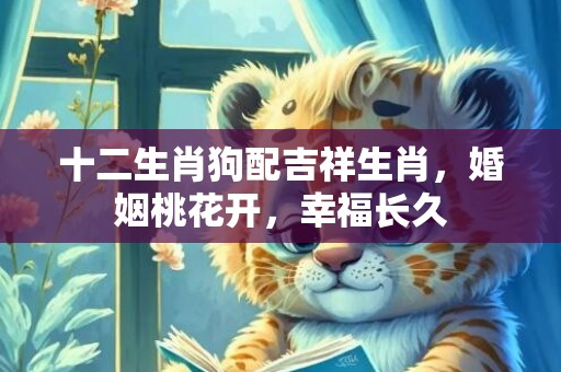 十二生肖狗配吉祥生肖，婚姻桃花开，幸福长久