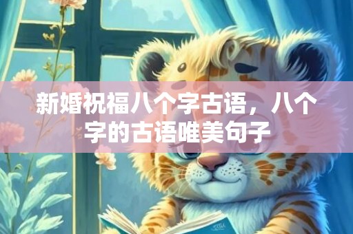 新婚祝福八个字古语，八个字的古语唯美句子