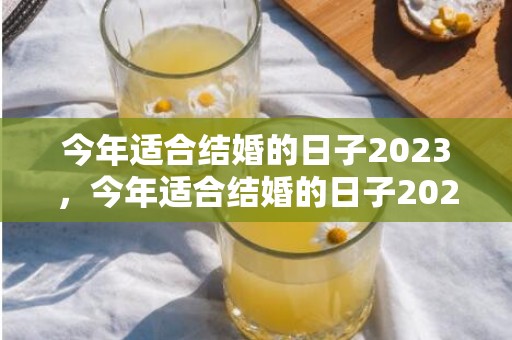 今年适合结婚的日子2023，今年适合结婚的日子2022