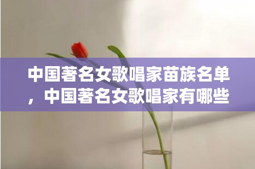 中国著名女歌唱家苗族名单，中国著名女歌唱家有哪些？(济南以前叫什么名字？)