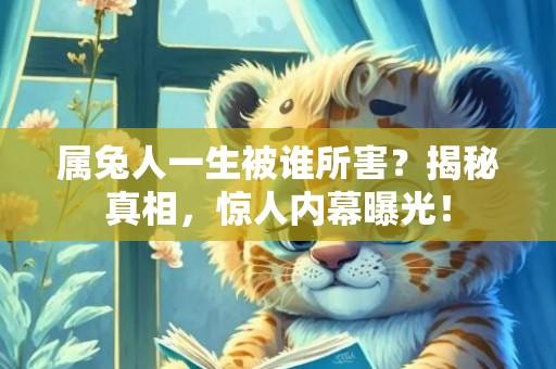 属兔人一生被谁所害？揭秘真相，惊人内幕曝光！