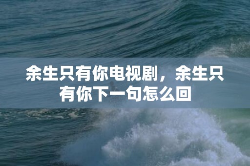 余生只有你电视剧，余生只有你下一句怎么回