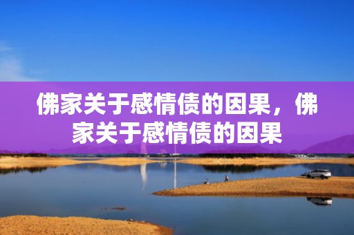 佛家关于感情债的因果，佛家关于感情债的因果