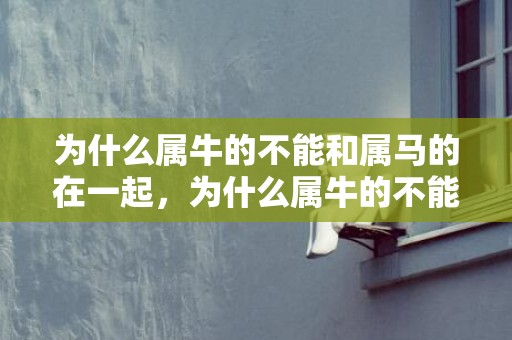 为什么属牛的不能和属马的在一起，为什么属牛的不能穿红色 需要注意什么
